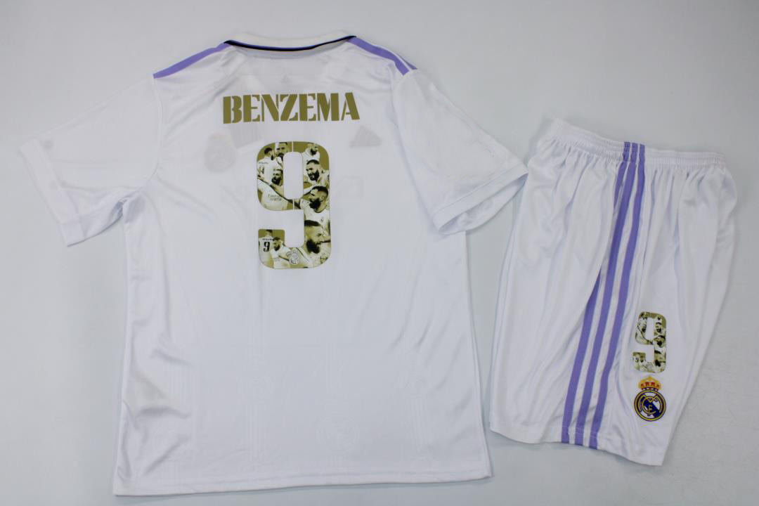 Kids-Real Madrid 22/23 Home Special Soccer Jersey